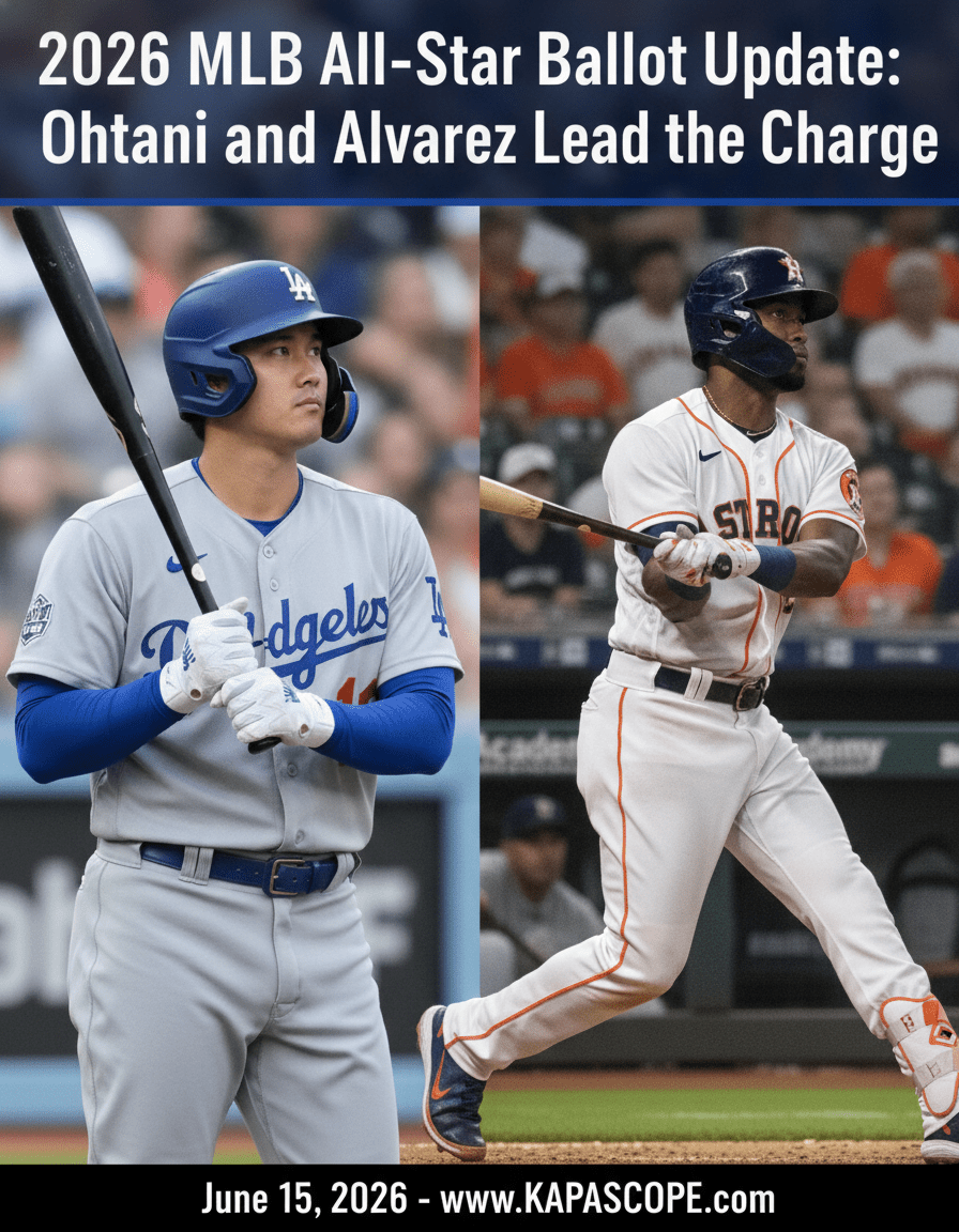 2026 MLB All-Star Ballot Update: Ohtani and Alvarez Lead the Charge - Kapascope