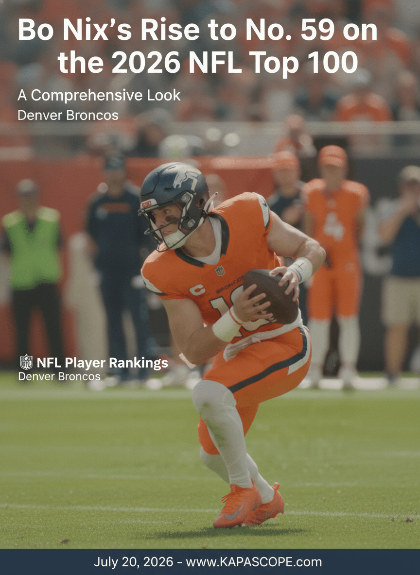 Bo Nix's Rise to No. 59 on the 2026 NFL Top 100: A Comprehensive Look - Kapascope