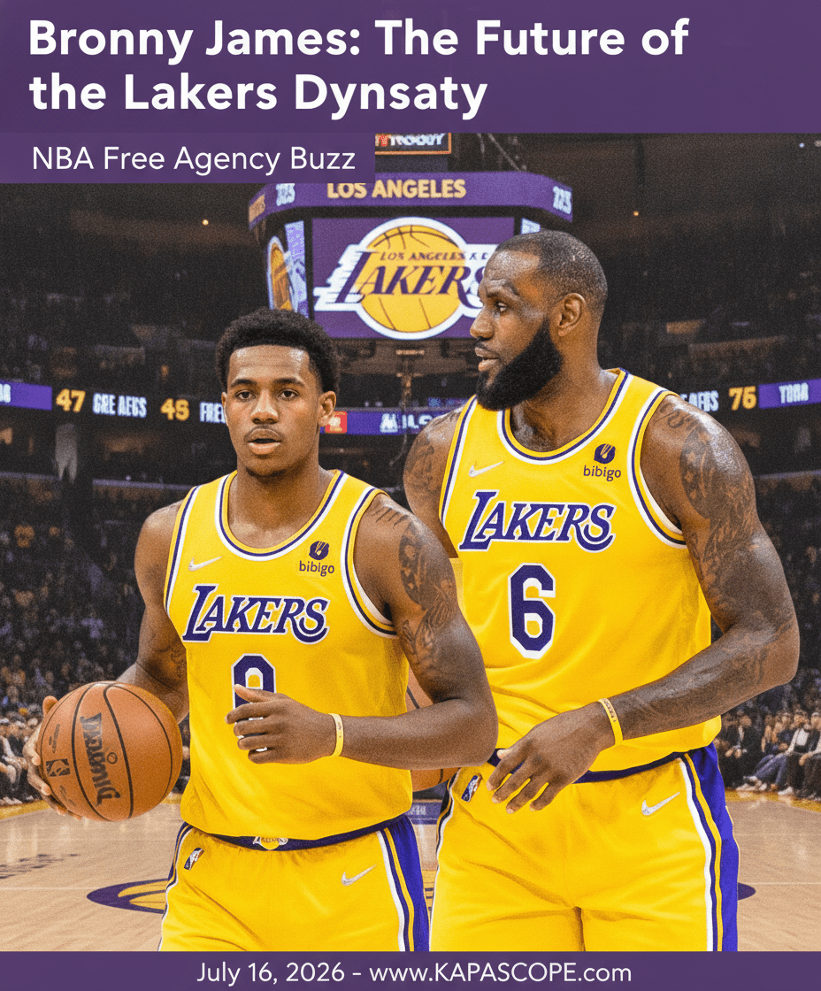 Bronny James: The Future of the Lakers Dynasty - Kapascope