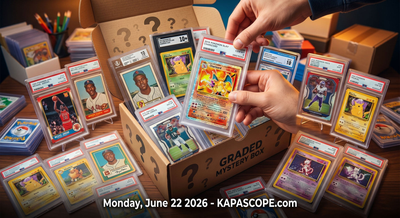 Discover the Thrill of a Graded Cards Mystery Box: What Surprises Await You? - Kapascope