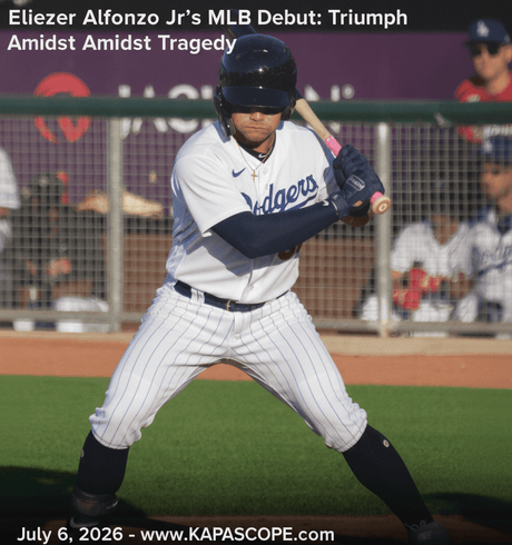 Eliezer Alfonzo Jr.'s MLB Debut: Triumph Amidst Tragedy - Kapascope
