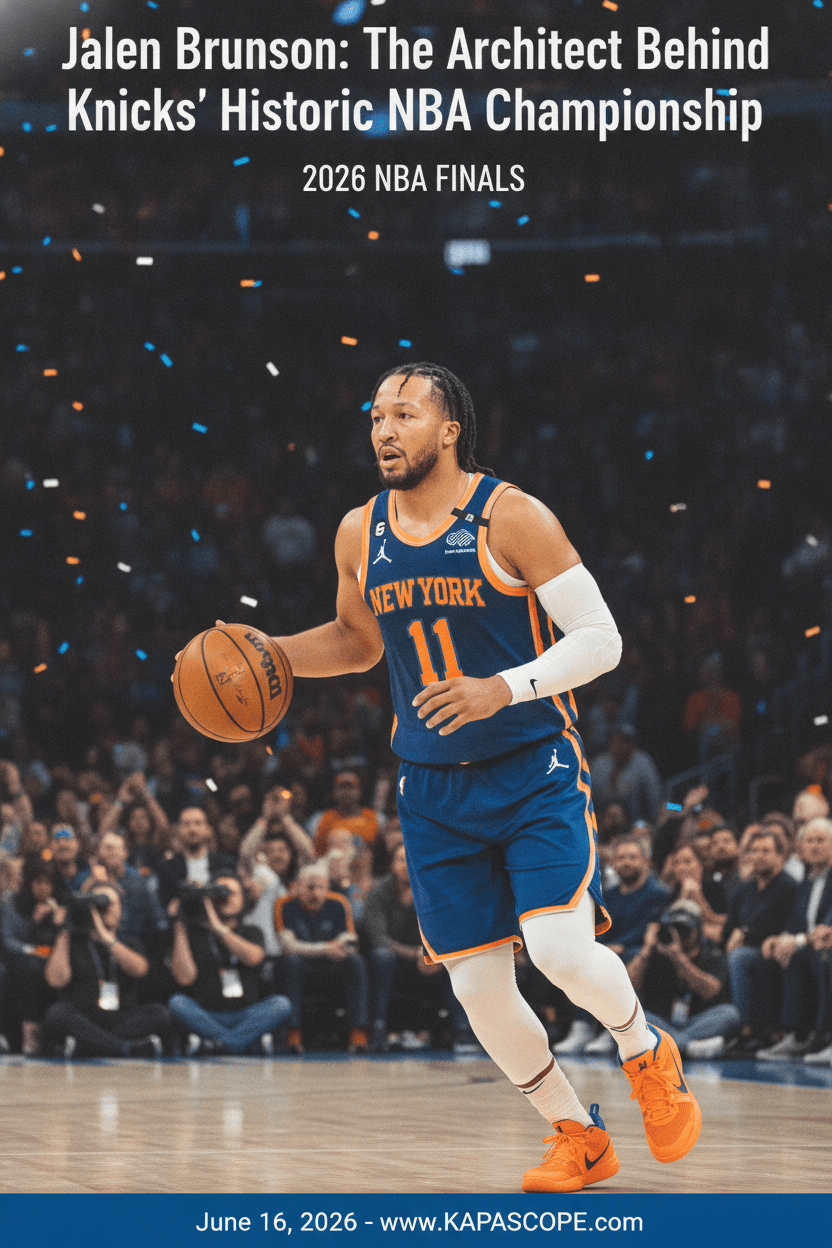 Jalen Brunson: The Architect Behind Knicks' Historic NBA Championship - Kapascope