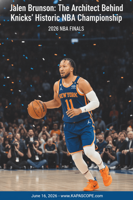 Jalen Brunson: The Architect Behind Knicks' Historic NBA Championship - Kapascope