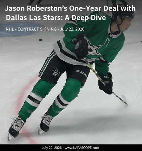 Jason Robertson's One-Year Deal with Dallas Stars: A Deep Dive - Kapascope