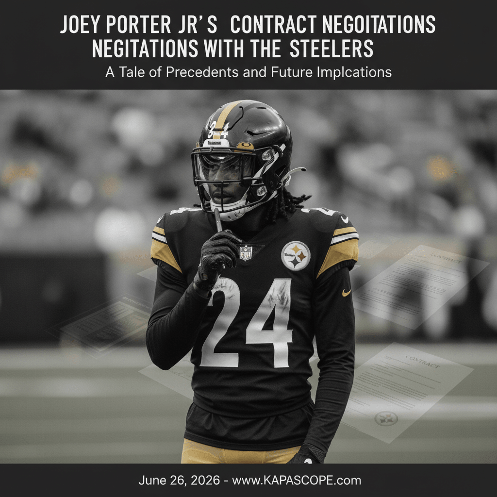 Joey Porter Jr.'s Contract Negotiations with the Steelers: A Tale of Precedents and Future Implications - Kapascope