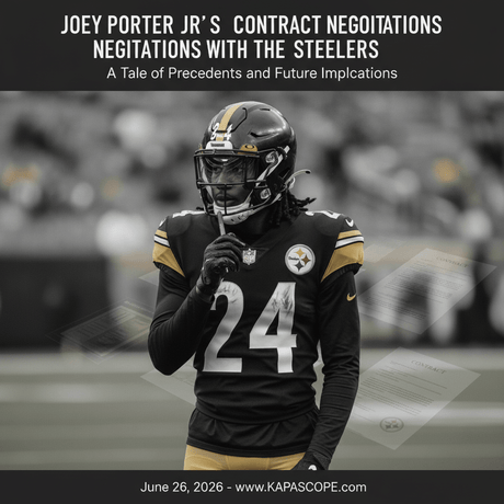 Joey Porter Jr.'s Contract Negotiations with the Steelers: A Tale of Precedents and Future Implications - Kapascope