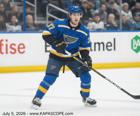 Mason McTavish's Fresh Start with the St. Louis Blues: A New Chapter for Fans and Collectors - Kapascope