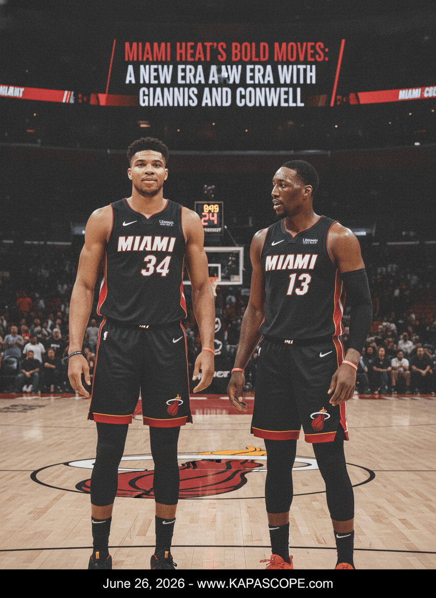 Miami Heat's Bold Moves: A New Era with Giannis and Conwell - Kapascope