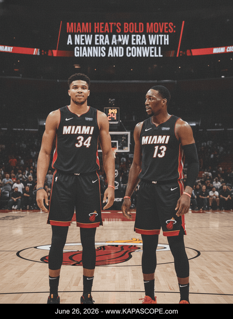 Miami Heat's Bold Moves: A New Era with Giannis and Conwell - Kapascope