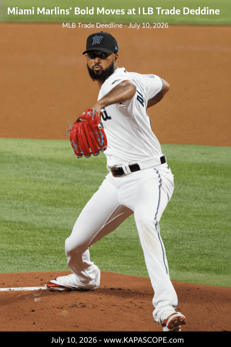 Miami Marlins' Bold Moves at the MLB Trade Deadline - Kapascope