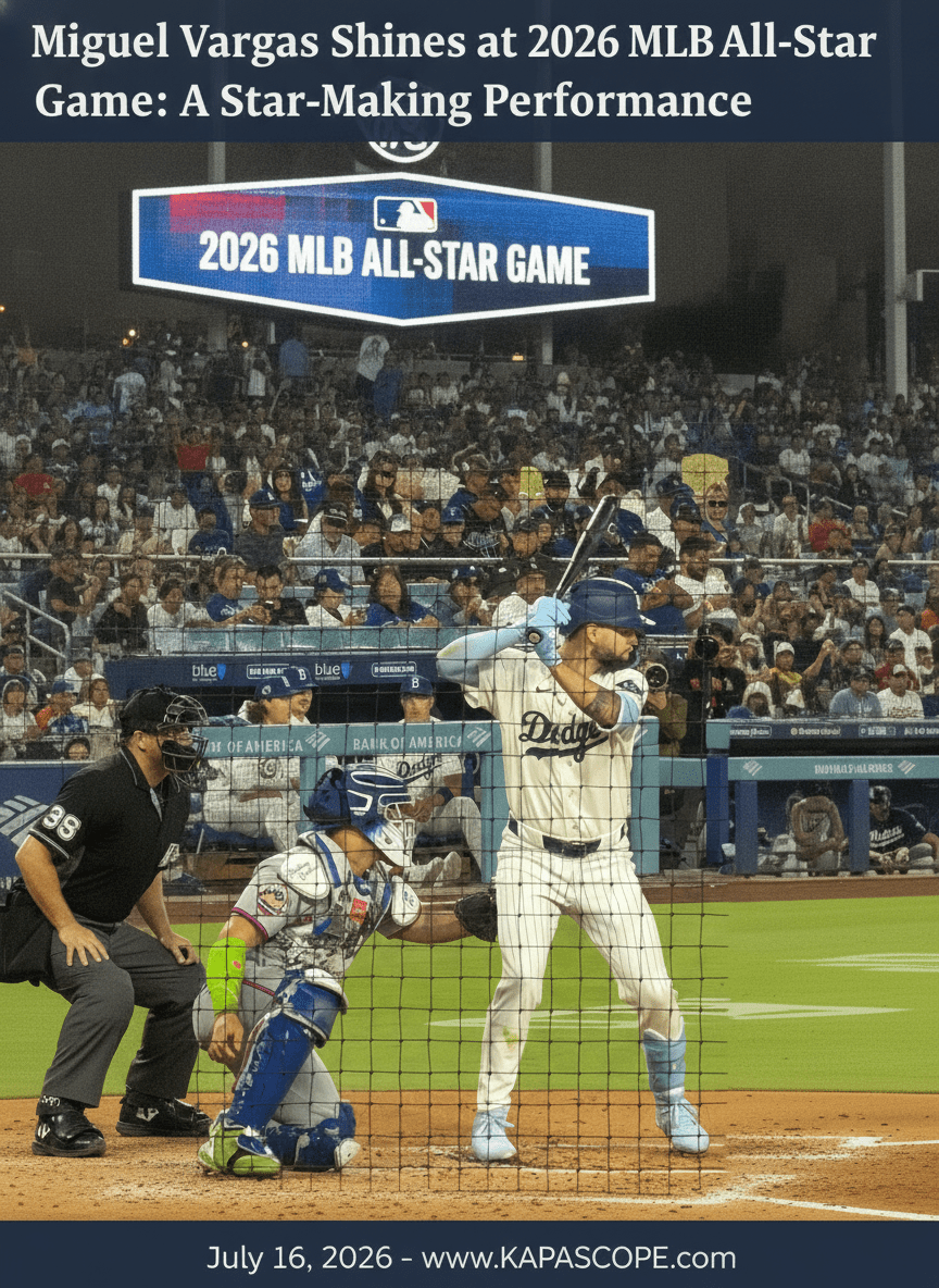 Miguel Vargas Shines at 2026 MLB All-Star Game: A Star-Making Performance - Kapascope