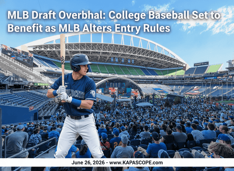 MLB Draft Overhaul: College Baseball Set to Benefit as MLB Alters Entry Rules - Kapascope