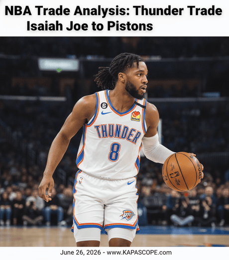 NBA Trade Analysis: Thunder Trade Isaiah Joe to Pistons - Kapascope