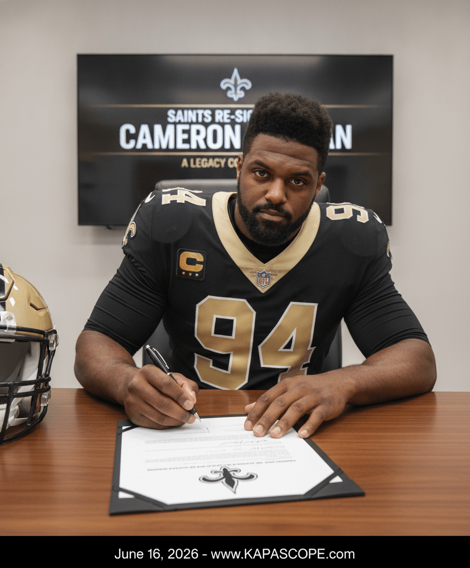Saints Re-Sign Cameron Jordan: A Legacy Continues - Kapascope