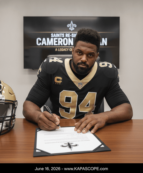 Saints Re-Sign Cameron Jordan: A Legacy Continues - Kapascope