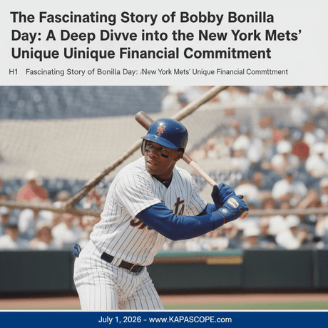 The Fascinating Story of Bobby Bonilla Day: A Deep Dive into the New York Mets' Unique Financial Commitment - Kapascope