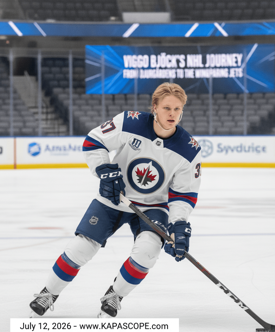 Viggo Bjorck's NHL Journey: From Djurgardens to the Winnipeg Jets - Kapascope