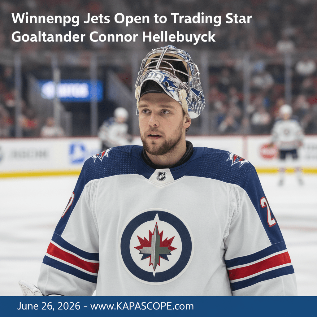 Winnipeg Jets Open to Trading Star Goaltender Connor Hellebuyck - Kapascope