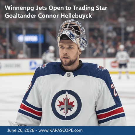 Winnipeg Jets Open to Trading Star Goaltender Connor Hellebuyck - Kapascope