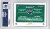 2024 Donruss Josh Allen / Jim Kelly Downtown! Horizontal 15 PSA 8 NM-MT Buffalo Bills - Kapascope