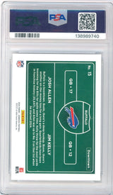2024 Donruss Josh Allen / Jim Kelly Downtown! Horizontal 15 PSA 8 NM-MT Buffalo Bills - Kapascope