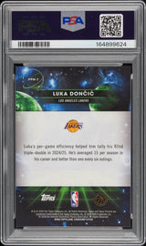 2025-26 Topps Cosmic Chrome Luka Dončić Planetary Pursuit Neptune PPN-7 PSA 10 POP 3 - Kapascope