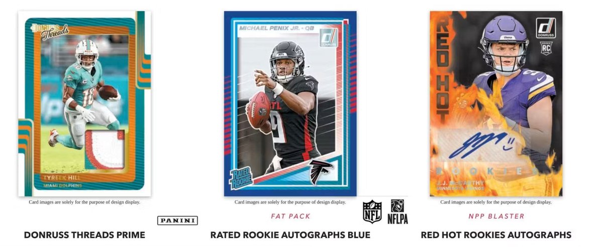 2025 Panini Donruss Football Blaster Box (White Hot Rookies!) - Kapascope