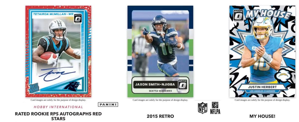 2025 Panini Donruss Optic Football International Hobby Box - Kapascope