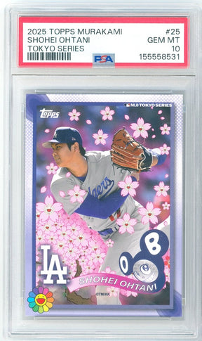 2025 Topps Murakami Tokyo Series Shohei Ohtani 25 PSA 10 GEM MT Dodgers - Kapascope