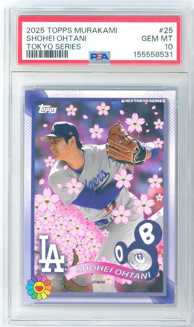 2025 Topps Murakami Tokyo Series Shohei Ohtani 25 PSA 10 GEM MT Dodgers - Kapascope
