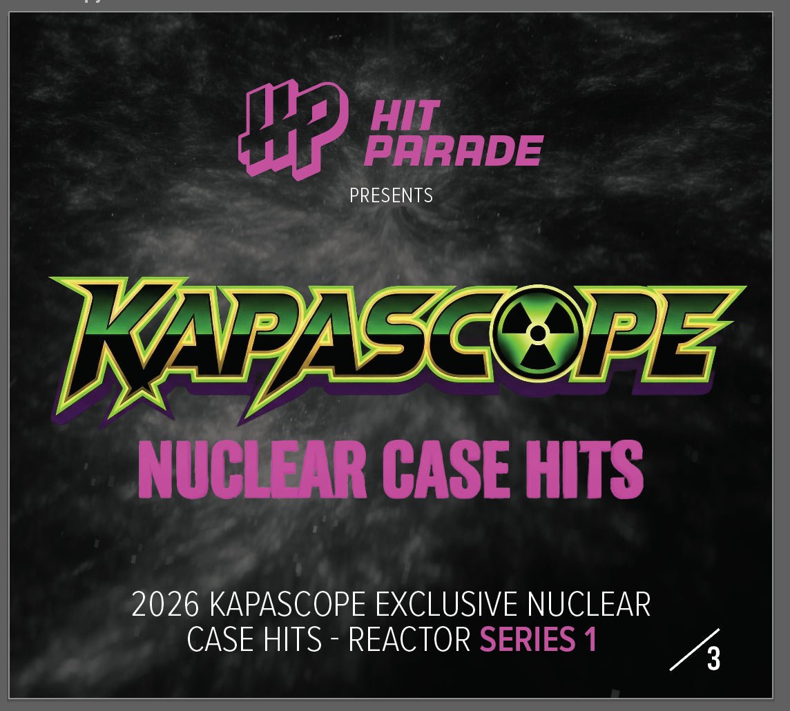 2026 Hit Parade x Kapascope Reactor Series 1 Football Box front - Kapascope